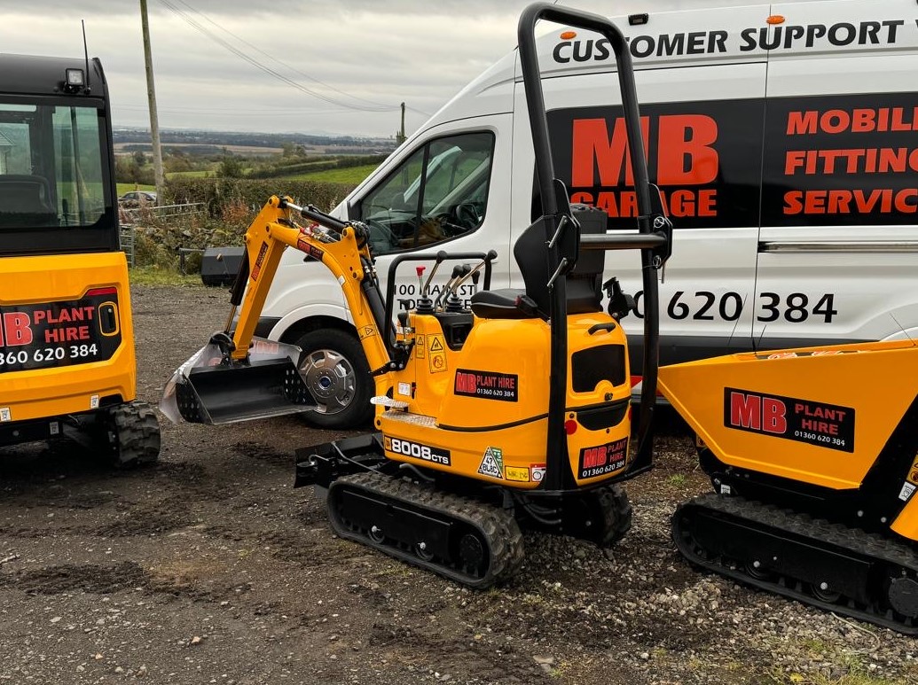 JCB 8008 excavator